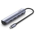 Hub 4 x USB, Type-C, HDMI Ugreen, 4K 30Hz, gri fotografia produsului