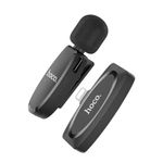 Microfon Lavaliera profesionala Wireless Lightning, 70mAh, Negru fotografia produsului