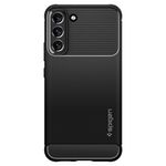 Husa premium Rugged Armor compatibila cu Samsung Galaxy S22, Negru fotografia produsului