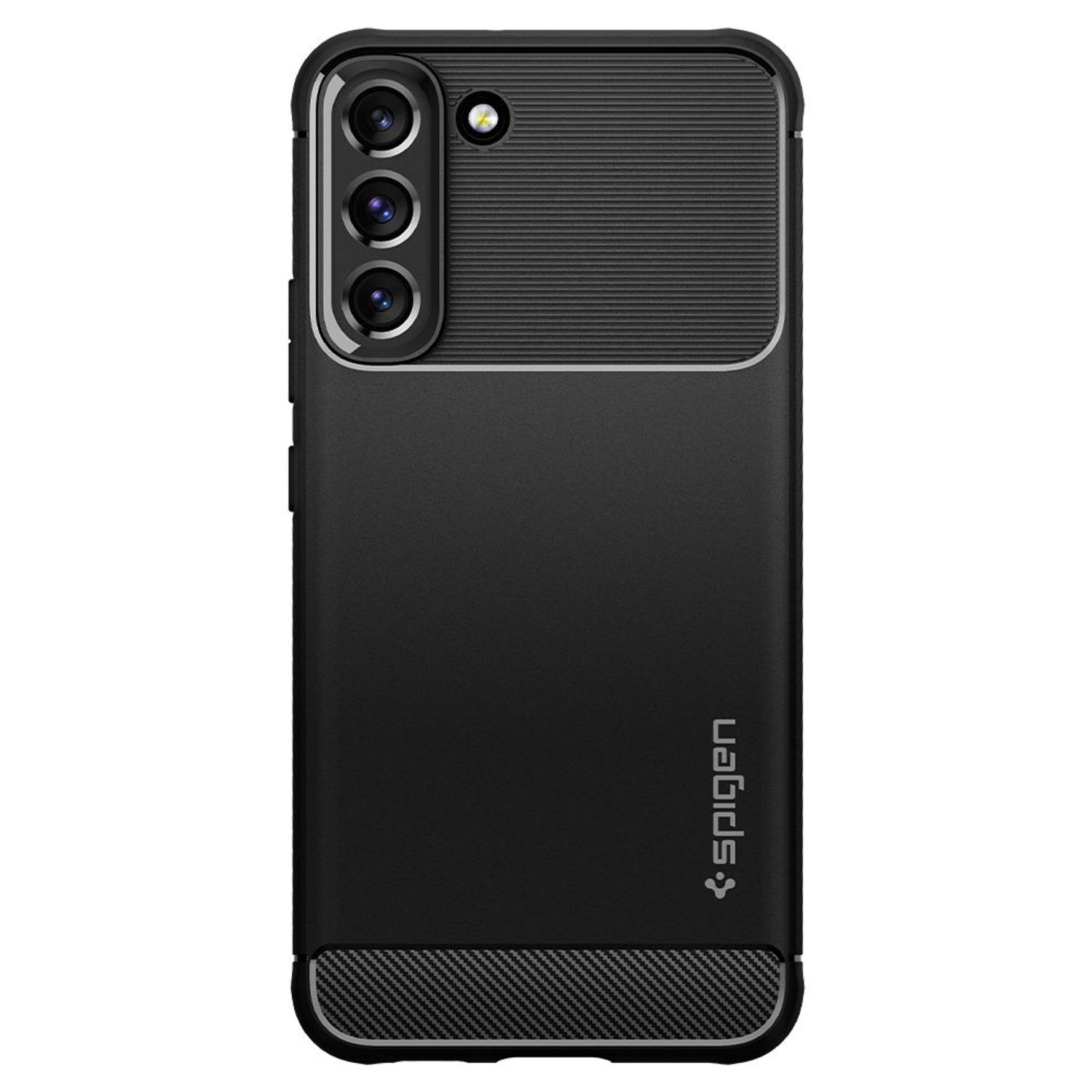 Husa premium Rugged Armor compatibila cu Samsung Galaxy S22, Negru fotografia produsului