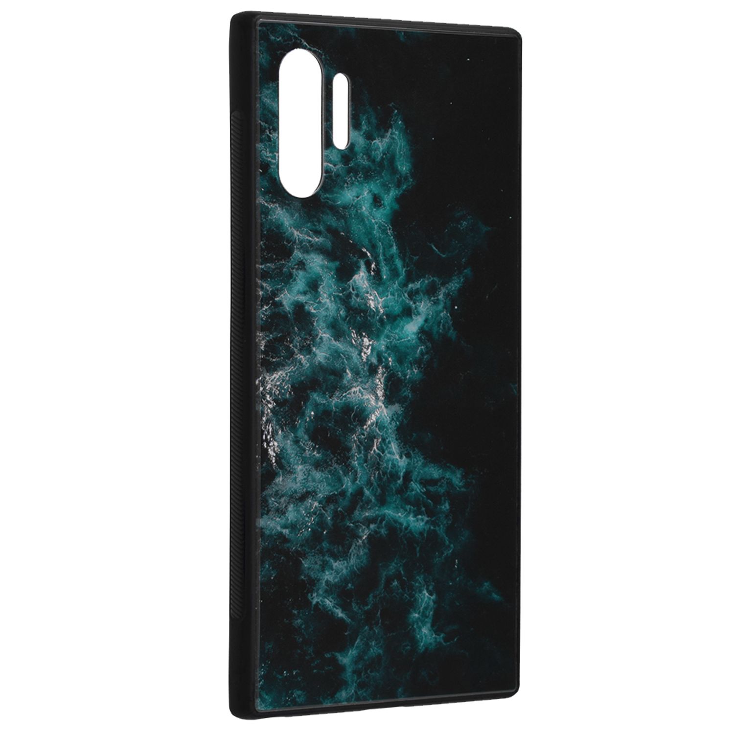Husa de protectie compatibila cu Samsung Galaxy Note 10 Plus, Blue Nebula fotografia produsului