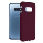 Husa soft din silicon compatibila cu Samsung Galaxy S10e - Plum Violet fotografia produsului