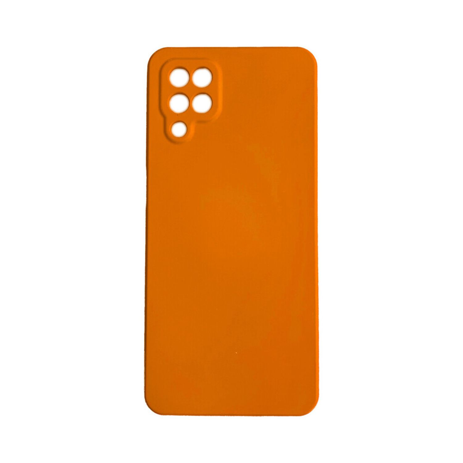 Husa de protectie compatibila Samsung A12 Portocaliu fotografia produsului