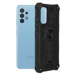 Husa din policarbonat compatibila cu Samsung Galaxy A32 4G, negru fotografia produsului
