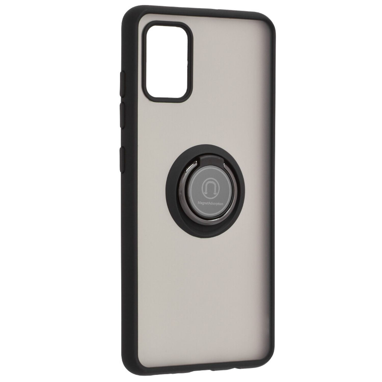 Husa cu bumper compatibila cu Samsung Galaxy A51, Negru fotografia produsului