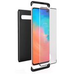 Husa completa cu protectie ecran compatibila cu Samsung Galaxy S7, Negru fotografia produsului