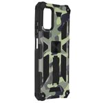 Husa antisoc Blazor Series compatibila cu Samsung Galaxy A03s, Camo Lime fotografia produsului