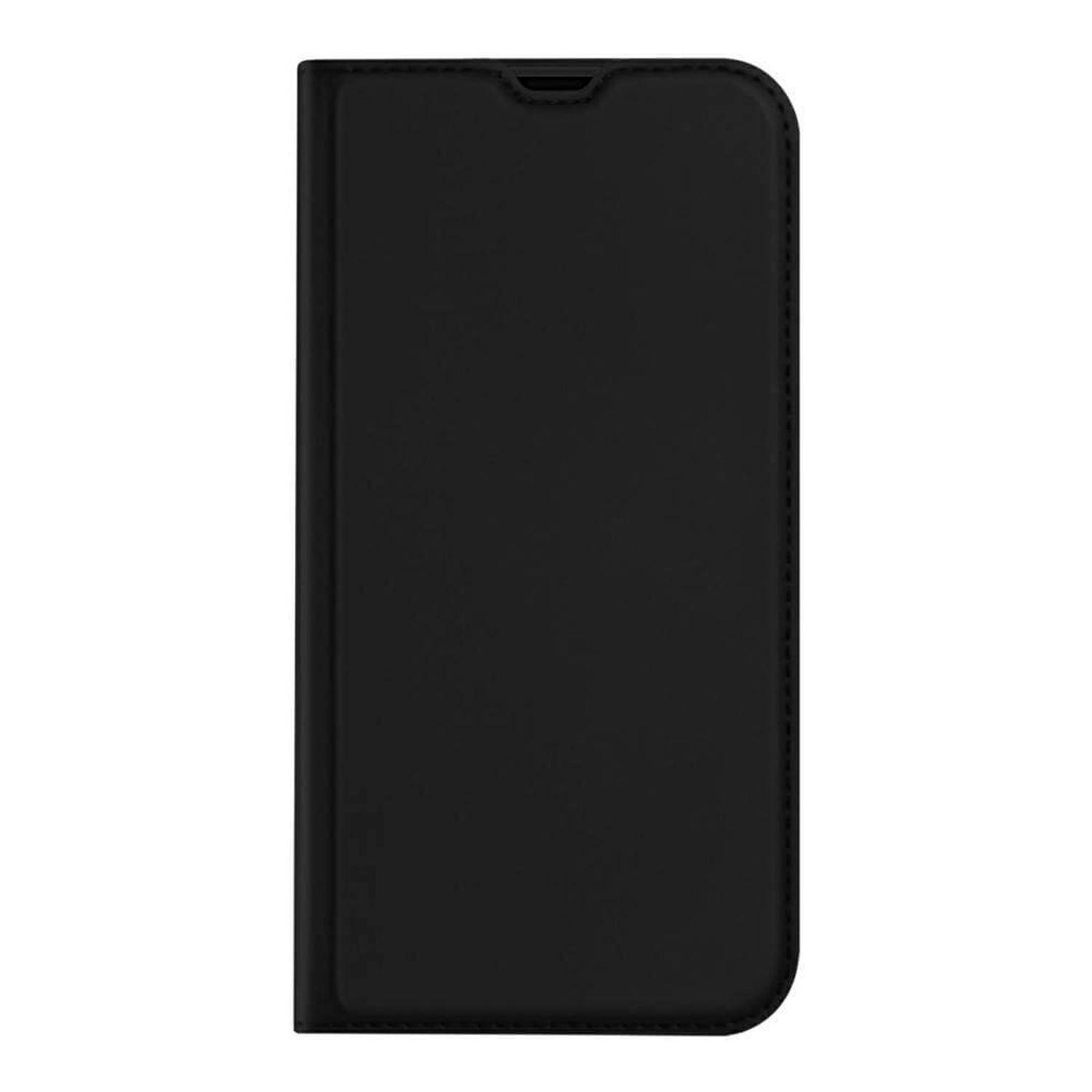 Husa premium tip carte din piele ecologica compatibila cu iPhone 11 Pro Max, Negru fotografia produsului
