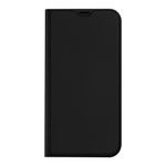Husa premium tip carte din piele ecologica compatibila cu iPhone 13, Negru fotografia produsului