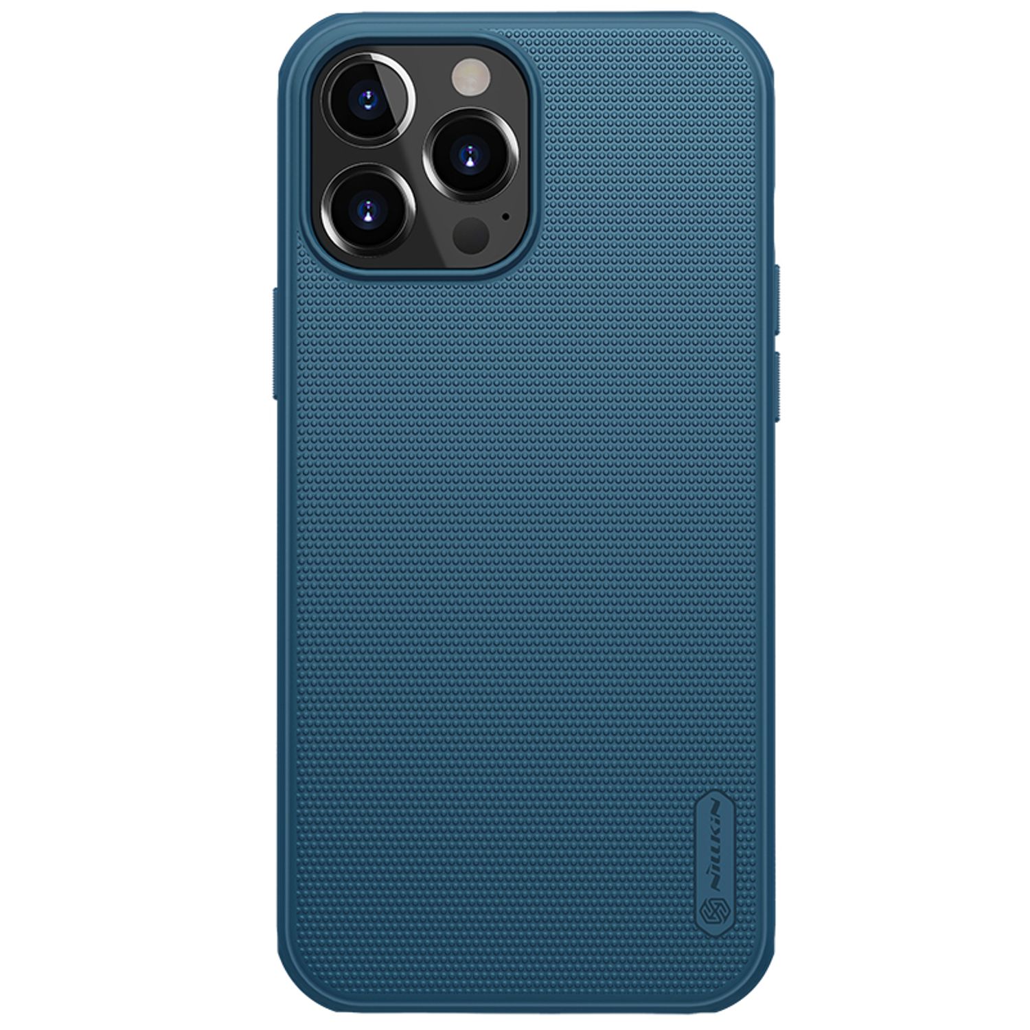 Husa de protectie Super Frosted Shield pentru iPhone 13 Pro, Albastru fotografia produsului