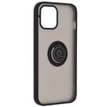 Husa cu bumper compatibila cu iPhone 12 Pro Max, Negru fotografia produsului