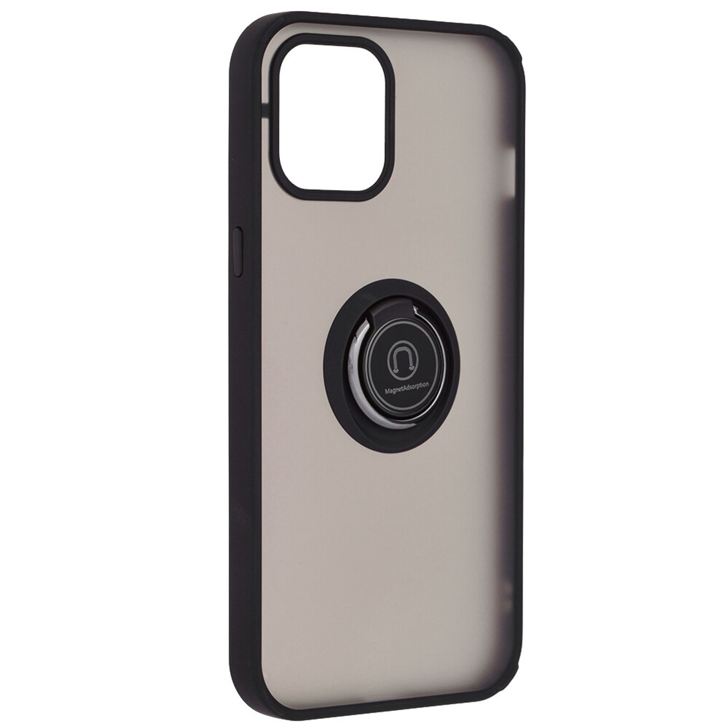 Husa cu bumper compatibila cu iPhone 12 Pro Max, Negru fotografia produsului