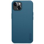 Husa premium magnetica compatibila cu iPhone 13, din policarbonat acoperit cu silicon, Albastru fotografia produsului
