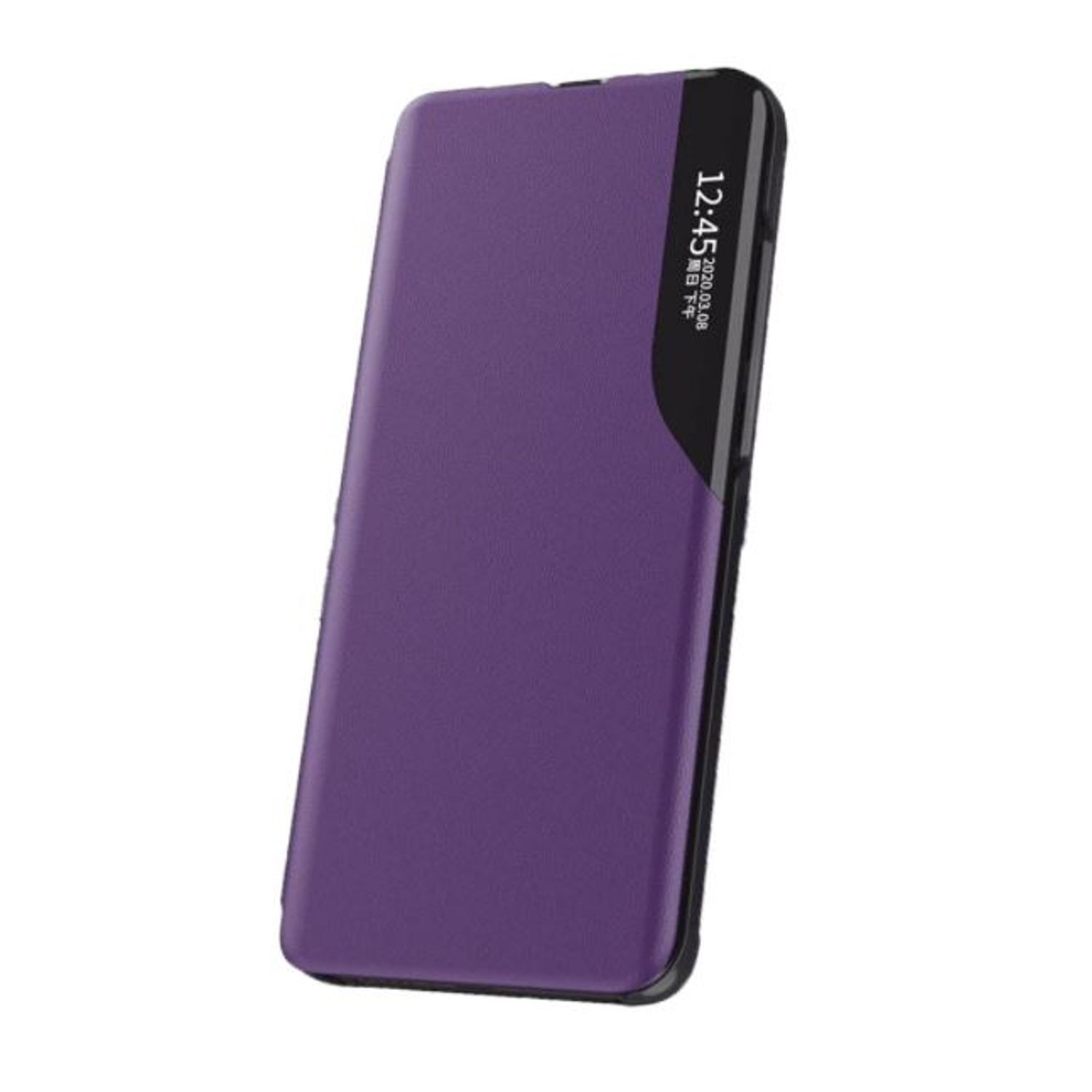 Husa tip carte cu inchidere magnetica pentru iPhone 11 Pro Max, Mov fotografia produsului