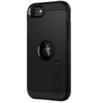 Husa Antisoc Spigen Tough Armor pentru iPhone SE 2   iPhone SE 3, Functie Stand, Negru fotografia produsului