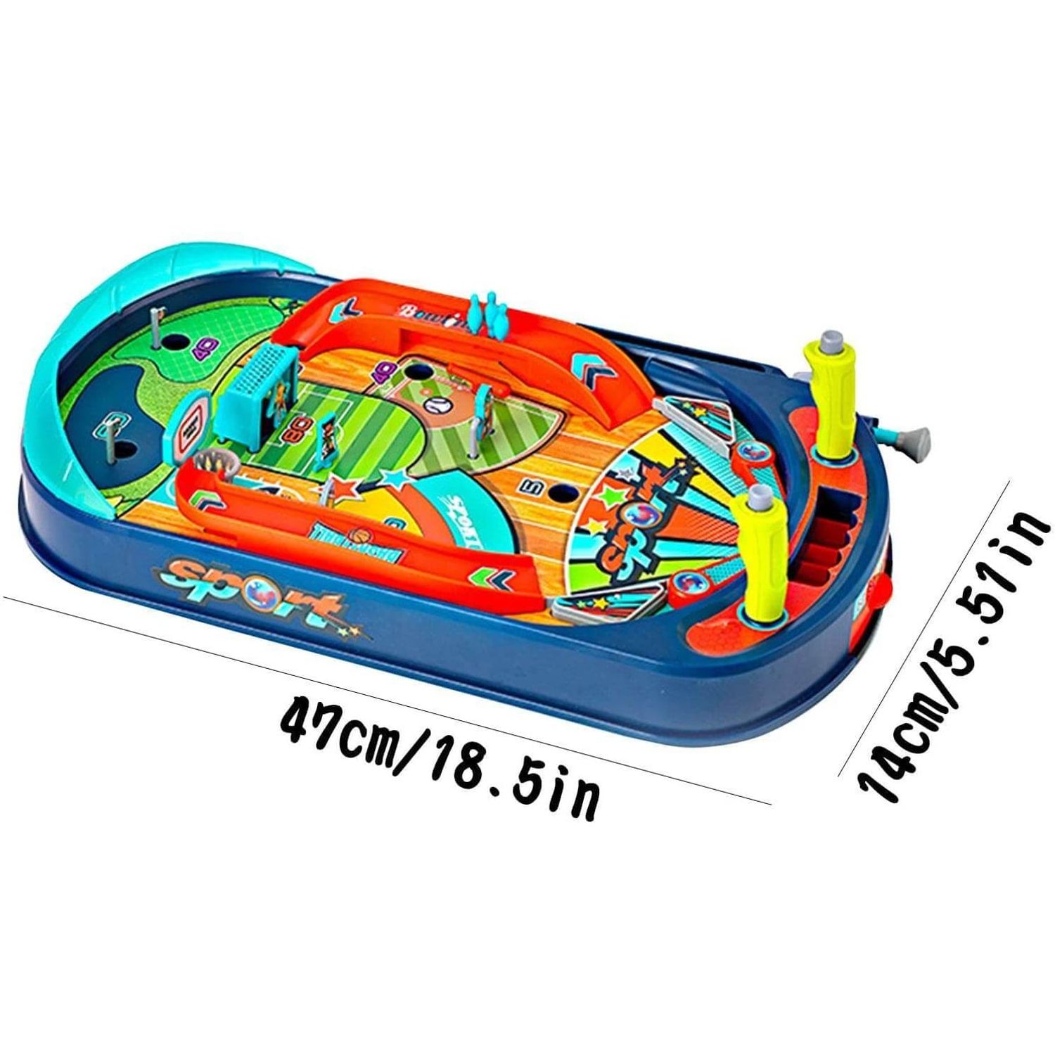 Joc interactiv Pinball / Flipper King Sport, 47x29x12 cm fotografia produsului View 3 L