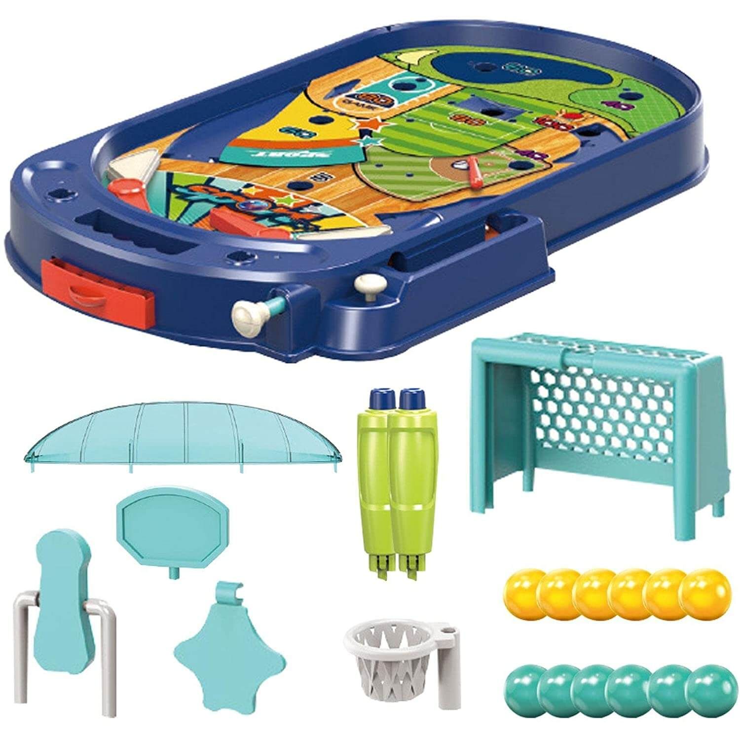 Joc interactiv Pinball / Flipper King Sport, 47x29x12 cm fotografia produsului View 5 L