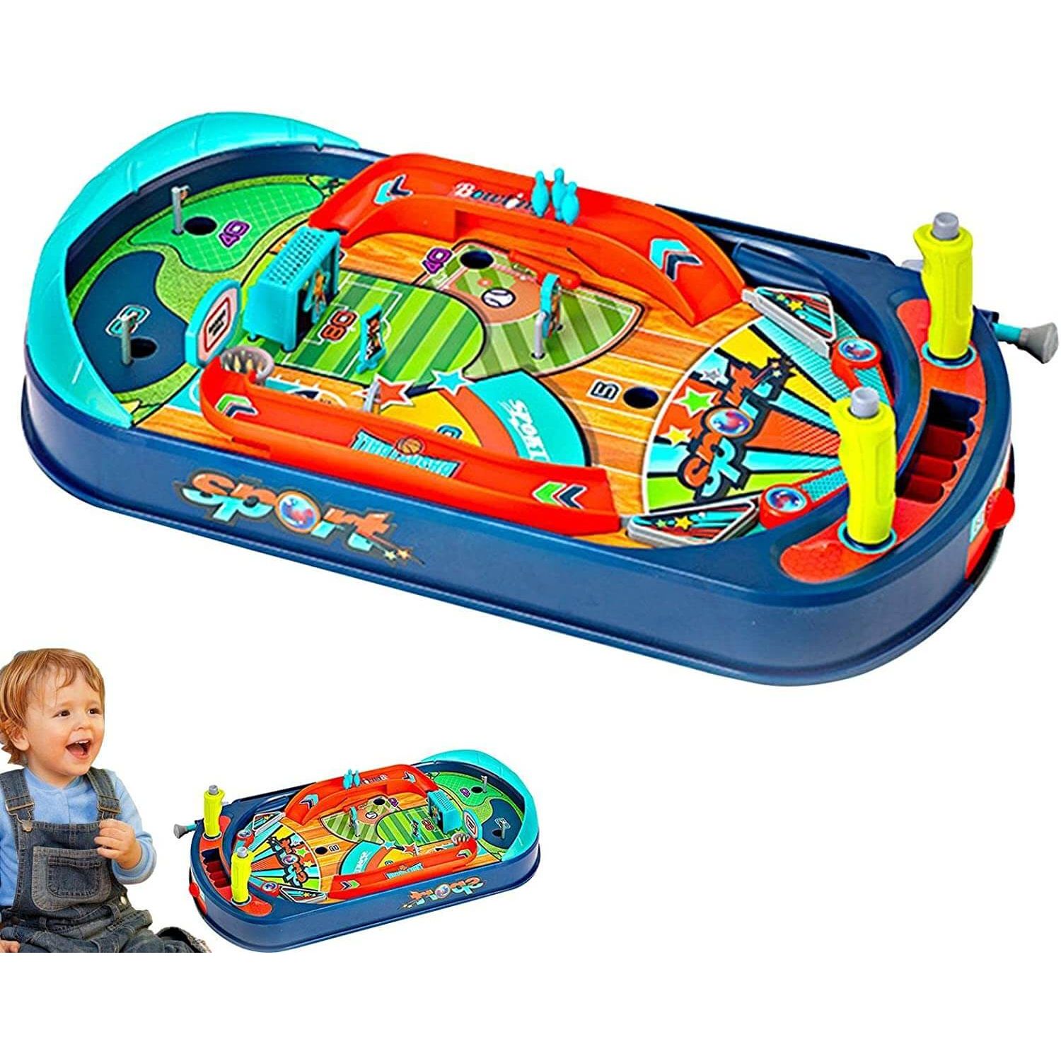 Joc interactiv Pinball / Flipper King Sport, 47x29x12 cm fotografia produsului View 6 L
