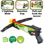 Arbaleta cu 7 moduri iluminare, sageti si tinta King Sport, 34x32x15 cm fotografia produsului View 2 S