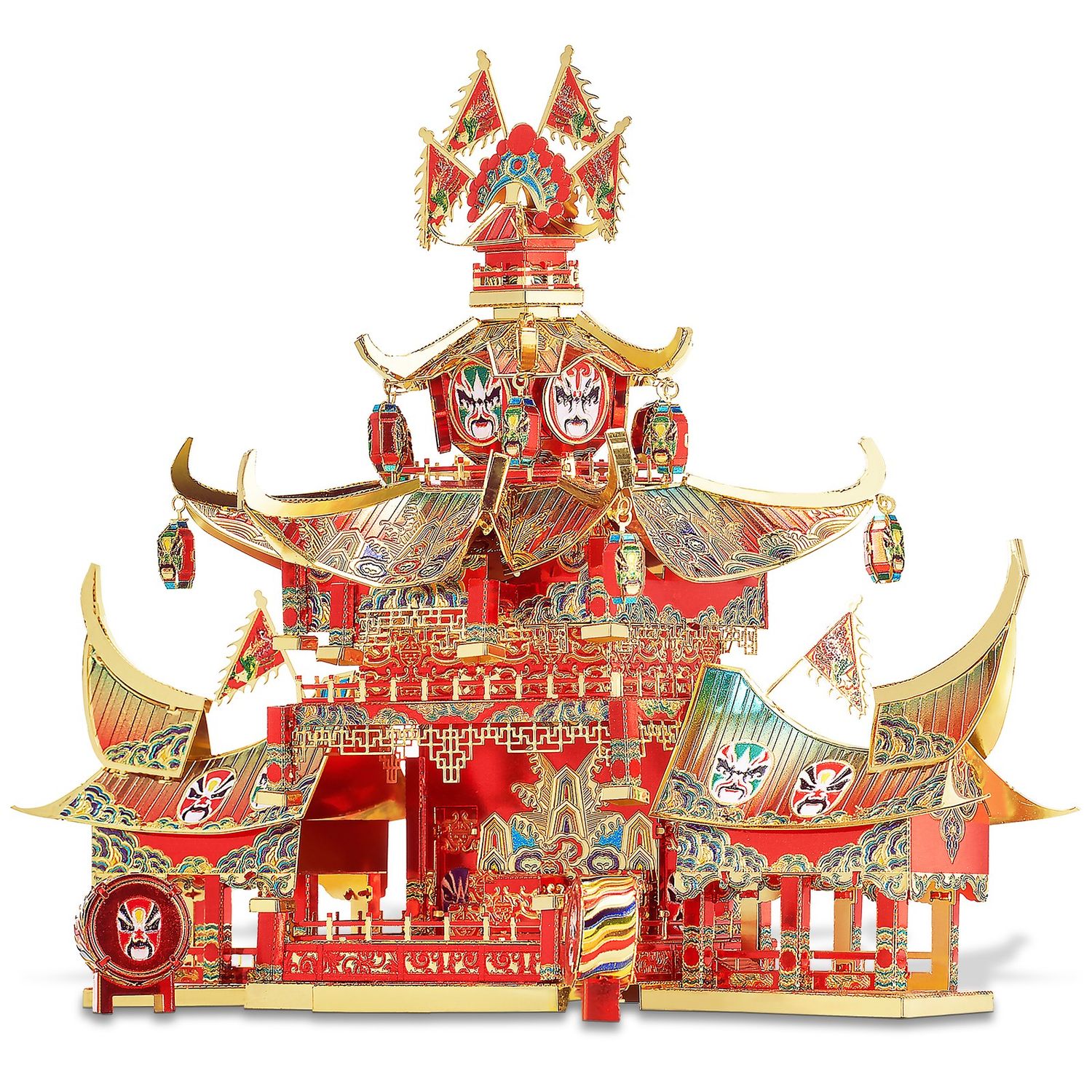Puzzle 3D Piececool, Scena de Teatru Antic, Metal, 174 piese fotografia produsului View 2 L