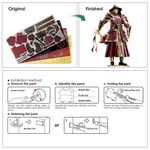 Puzzle 3D Piececool, Garzile Imperiale ale Dinastiei Ming, Metal, 796 piese fotografia produsului View 6 S