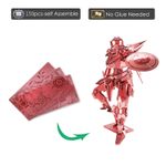 Puzzle 3D Piececool, Omul Scut, Metal, 150 piese fotografia produsului View 2 S