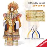 Puzzle 3D Piececool, Huadan (Yang Guifei), Metal, 343 piese fotografia produsului View 3 S