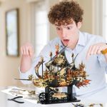 Puzzle 3D Piececool, Spargatorul de Vant, Metal, 709 piese fotografia produsului View 6 S
