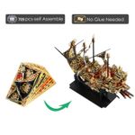 Puzzle 3D Piececool, Spargatorul de Vant, Metal, 709 piese fotografia produsului View 4 S