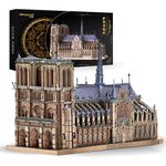 Puzzle 3D Piececool, Notre-Dame de Paris, Metal, 382 piese fotografia produsului