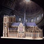 Puzzle 3D Piececool, Notre-Dame de Paris, Metal, 382 piese fotografia produsului View 2 S