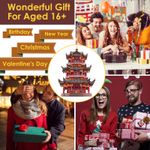 Puzzle 3D Piececool, Turnul Juyuan, Metal, 303 piese fotografia produsului View 6 S