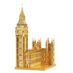Puzzle 3D Piececool, Big Ben, Metal, 62 piese fotografia produsului