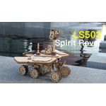 Puzzle 3D spatial, cu baterie solara, Vagabond Rover, Lemn, 153 piese fotografia produsului View 5 S