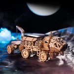 Puzzle 3D spatial, cu baterie solara, Navitas Rover, Lemn, 252 piese fotografia produsului View 4 S