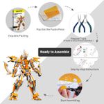 Puzzle 3D Piececool, Crescent Blade Armor, Metal, 155 piese fotografia produsului View 4 S