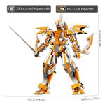 Puzzle 3D Piececool, Crescent Blade Armor, Metal, 155 piese fotografia produsului View 2 S