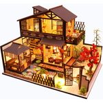 Puzzle 3D, Casuta DIY, Forest Habitat, Cutebee, 232 piese fotografia produsului