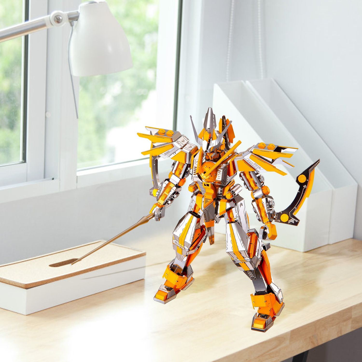 Puzzle 3D Piececool, Crescent Blade Armor, Metal, 155 piese fotografia produsului View 6 L