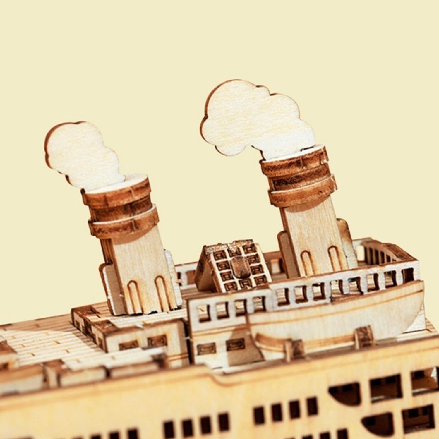 Puzzle 3D , Cruise Ship, Lemn, ROKR, 145 piese fotografia produsului View 5 L