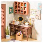 Puzzle 3D, Casuta DIY, Dormitorul Anei, Rolife, 88 piese fotografia produsului