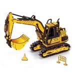 Puzzle 3D, de lemn, Excavator, ROKR, 395 piese fotografia produsului