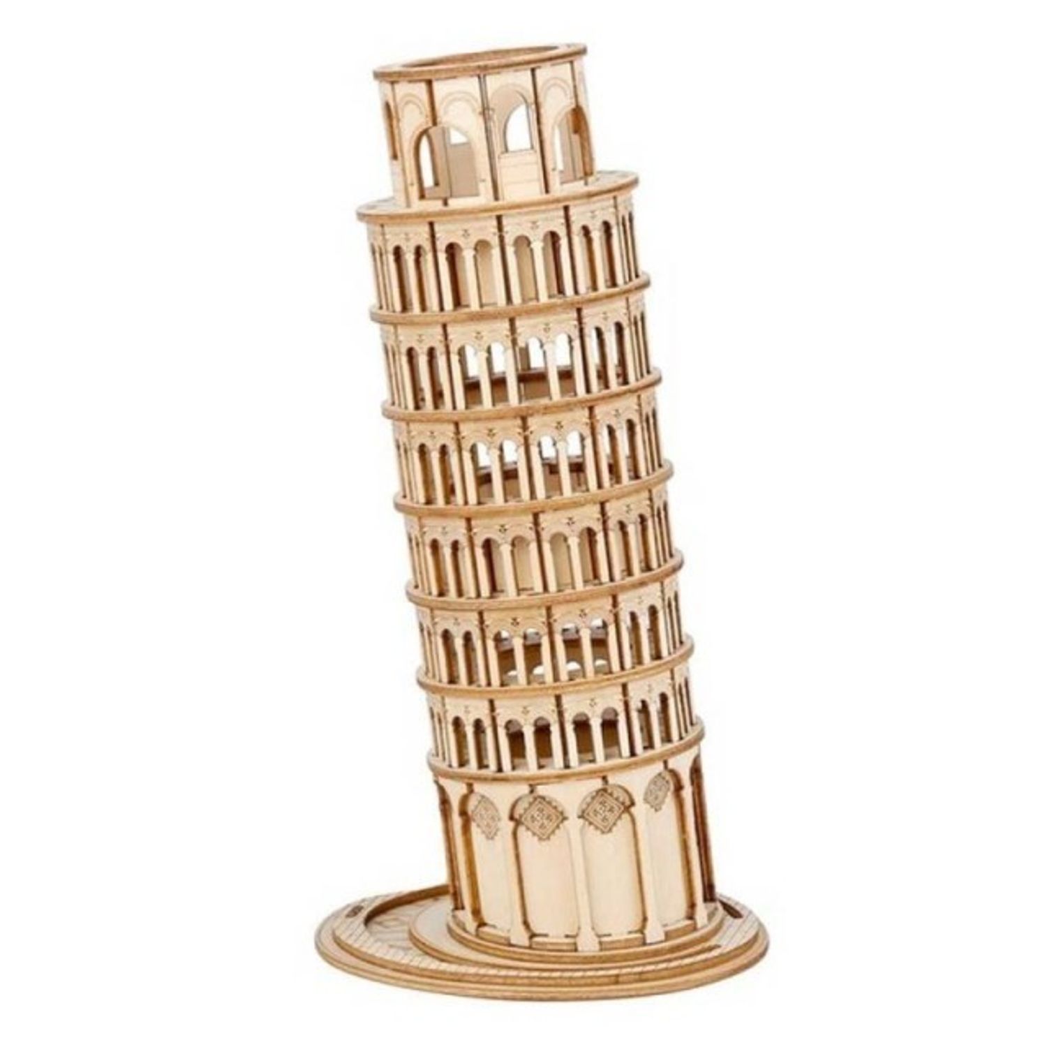 Puzzle 3D Turnul din Pisa, Lemn, 137 piese fotografia produsului