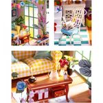 Puzzle 3D, Casuta DIY, Camera romantica, 199 piese fotografia produsului View 4 S