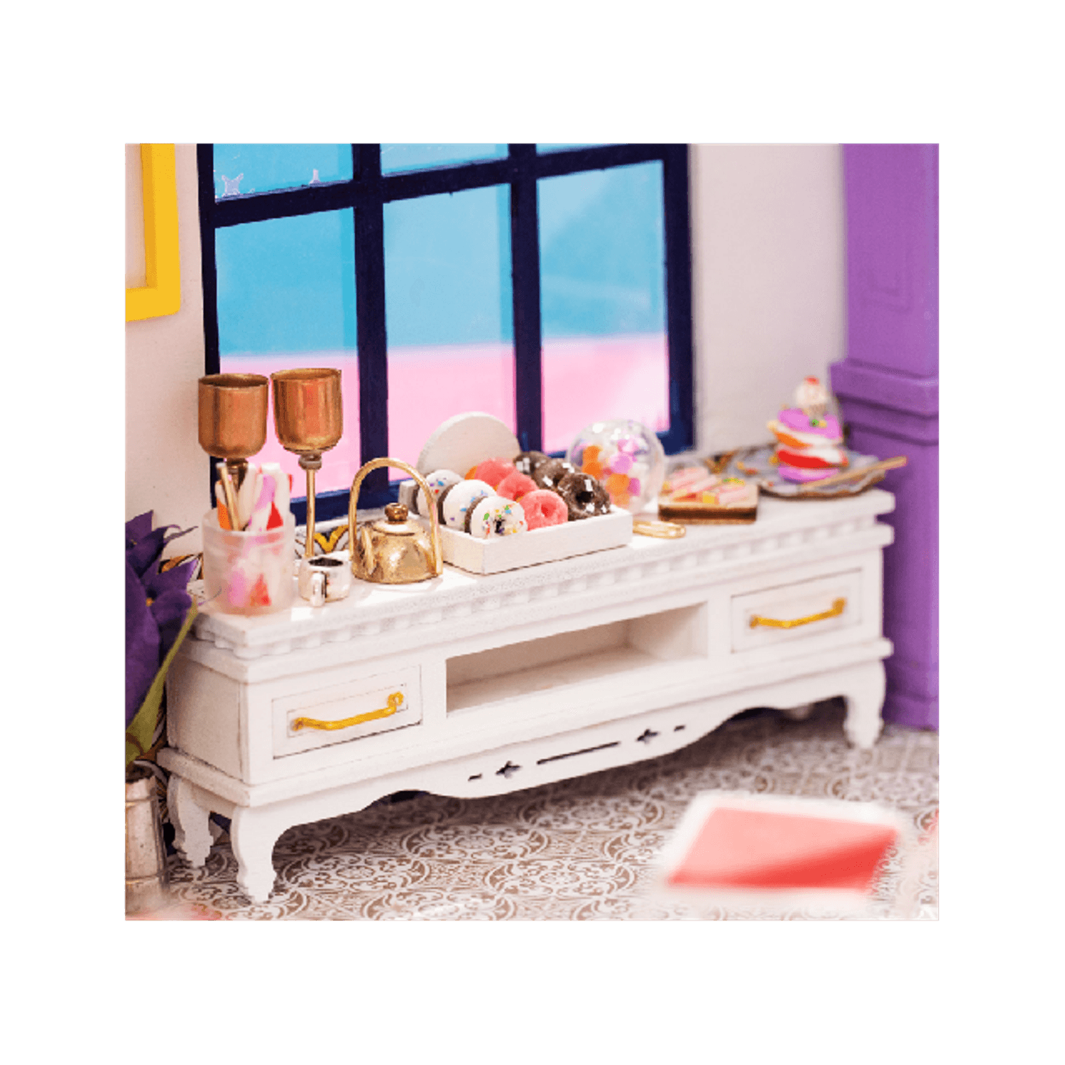 Puzzle 3D, Casuta DIY, Party time, Rolife, 237 piese fotografia produsului View 2 L