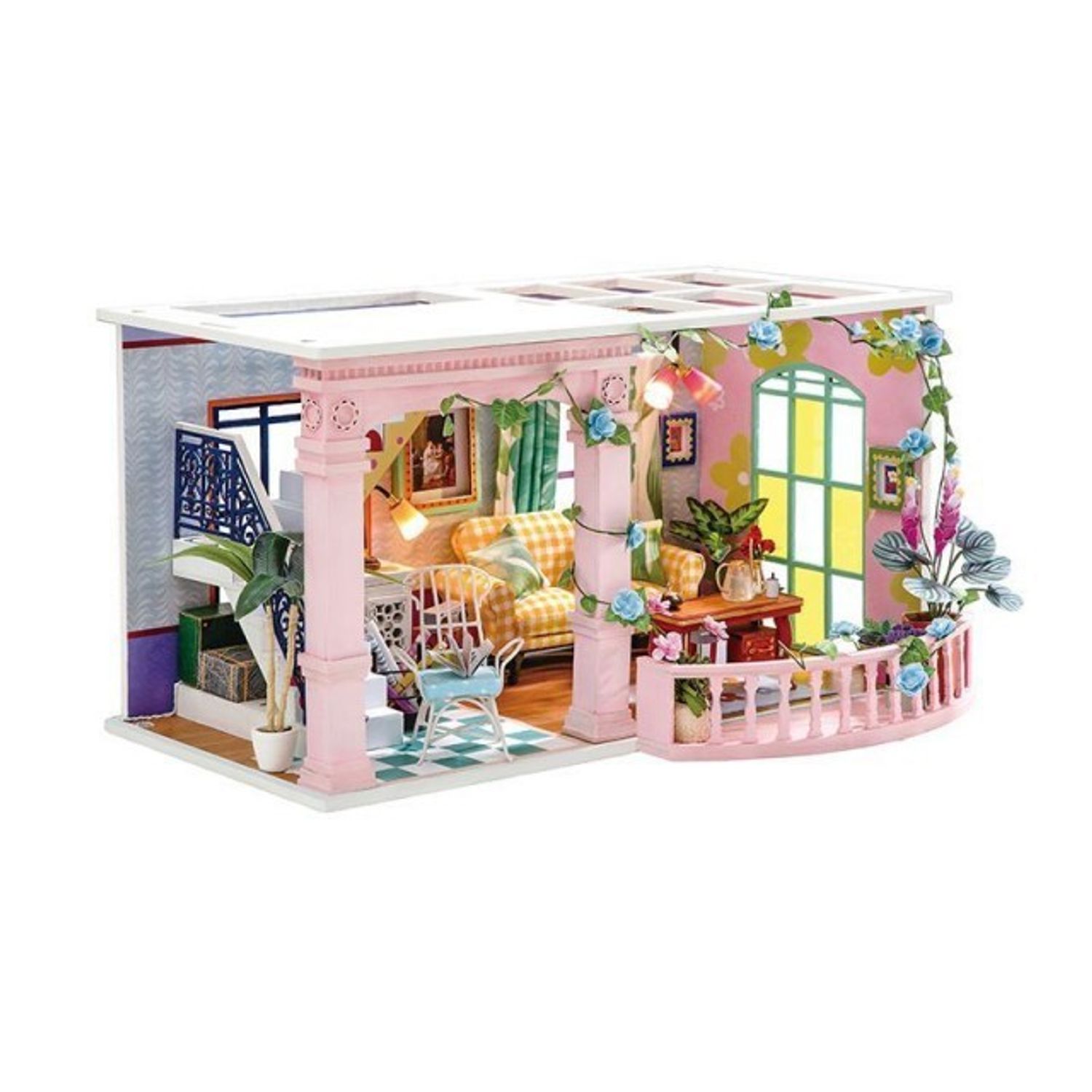 Puzzle 3D, Casuta DIY, Camera romantica, 199 piese fotografia produsului
