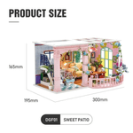 Puzzle 3D, Casuta DIY, Camera romantica, 199 piese fotografia produsului View 5 S