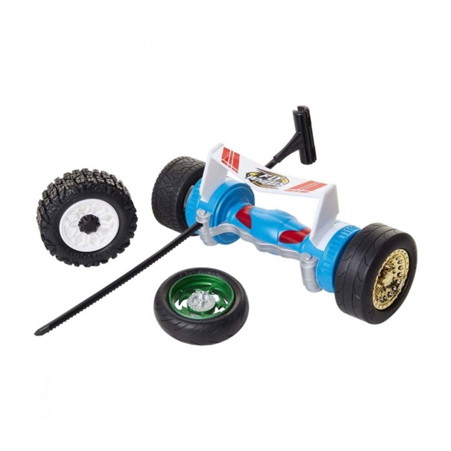 Lansator dublu Fly Wheels 4 Tyres + Turbo Launcher Blue fotografia produsului