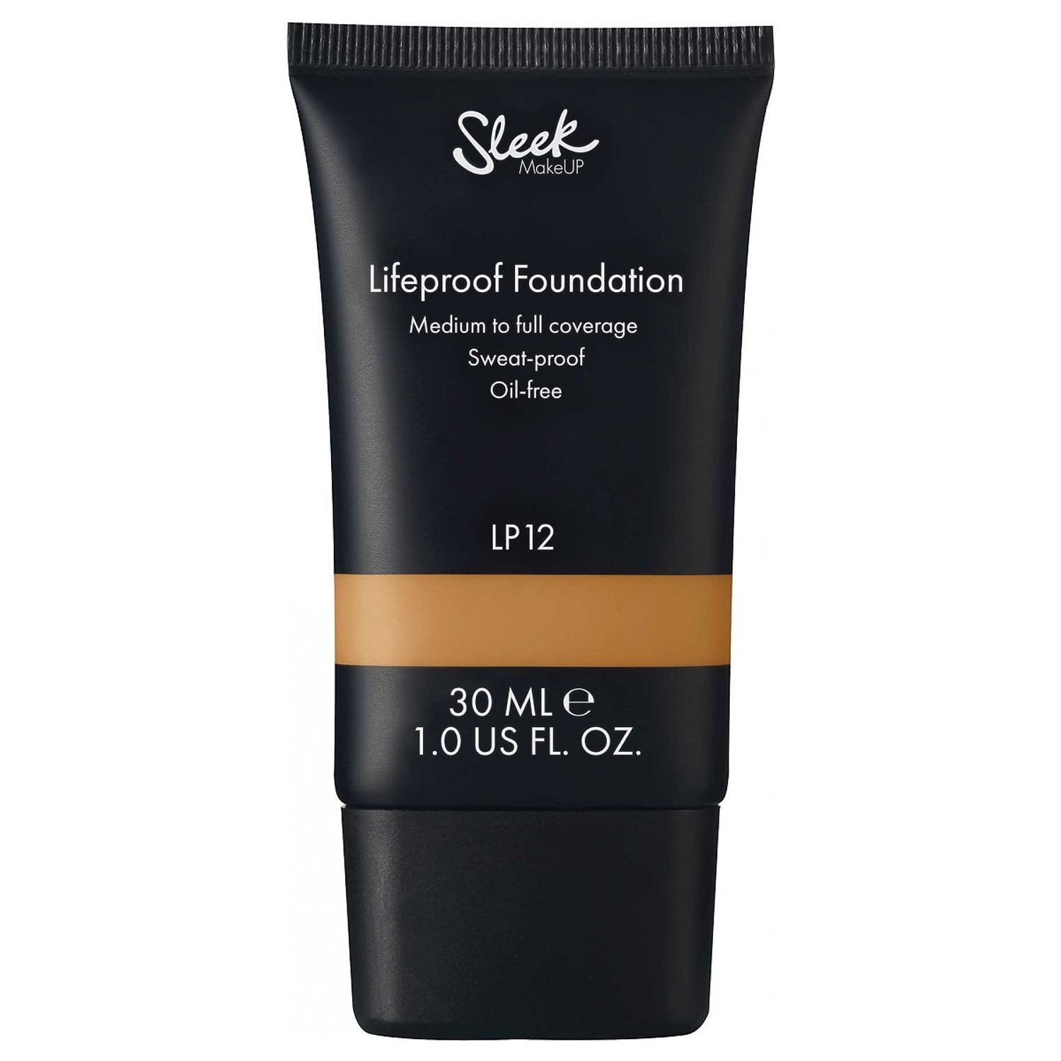 Sleek Makeup Lifeproof Foundation Medium To Full Coverage Sweat Proof Oil Free Lp12 30 Ml fotografia produsului