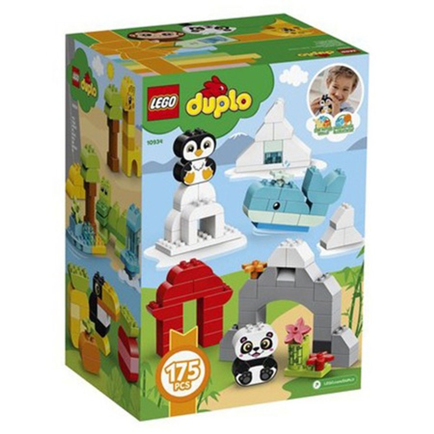 LEGO DUPLO - Animale creative 10934 175 piese fotografia produsului View 2 L